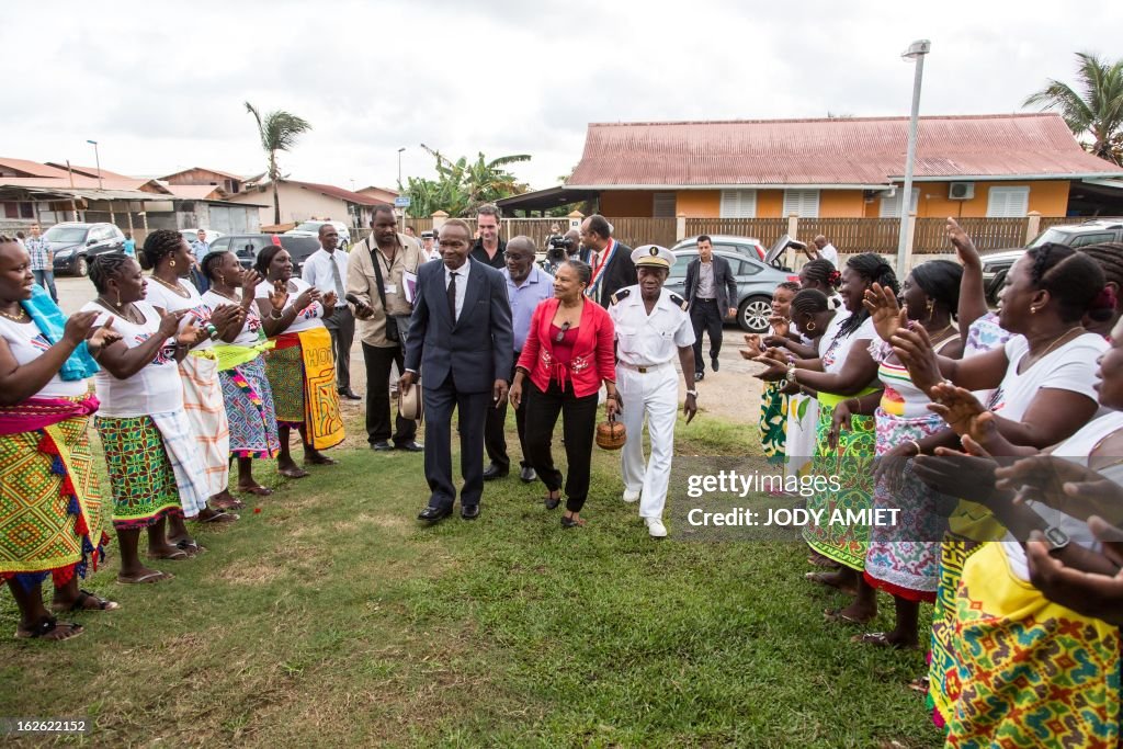 FRANCE-GOVERNMENT-OVERSEA-TAUBIRA