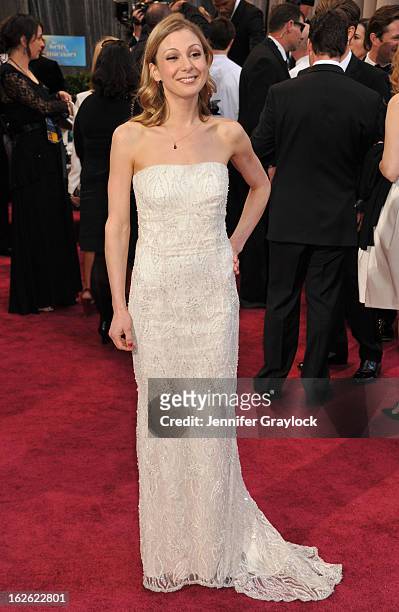 Writer Lucy Alibar attends the 85th Annual Academy Awards at Hollywood & Highland Center on February 24, 2013 in Hollywood, California.