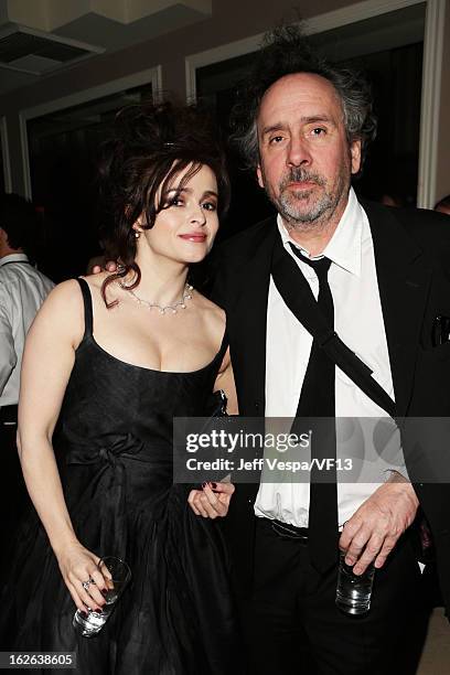 Tim Burton And Helena Bonham Carter Photos and Premium High Res