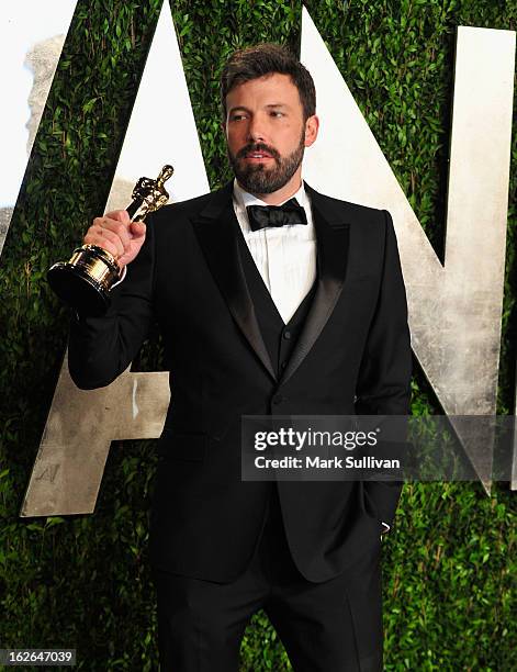 Actor/director Ben Affleck arrives at the 2013 Vanity Fair Oscar Party at Sunset Tower on February 24, 2013 in West Hollywood, California.