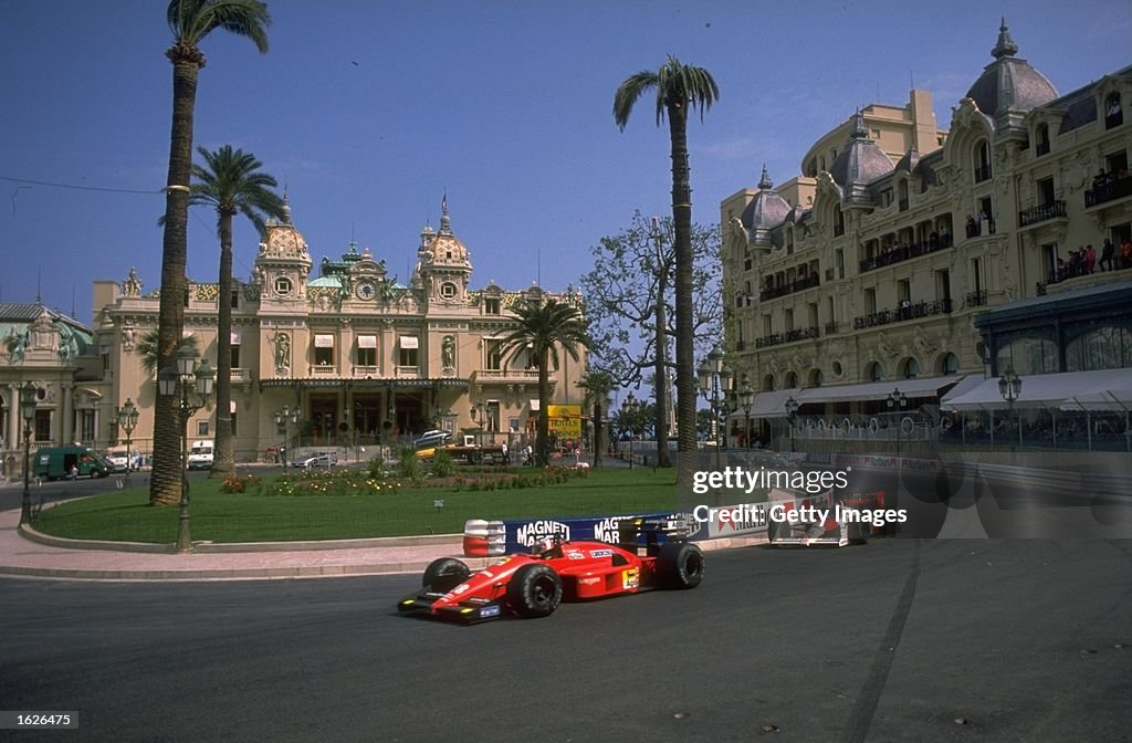 Alain Prost and Gerhard Berger