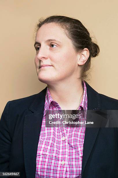 Chef April Bloomfield is photographed for Financial Times on November 13, 2012 at The Meat Hook in Brooklyn, New York.