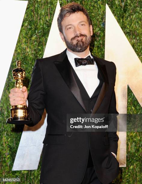 Actor/Director Ben Affleck arrives at the 2013 Vanity Fair Oscar Party at Sunset Tower on February 24, 2013 in West Hollywood, California.