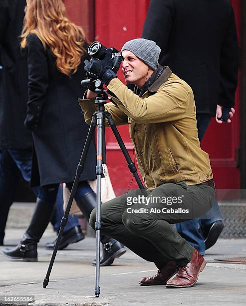 Nigel Barker is seen in Soho on February 25, 2013 in New York City.