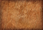 Hi-Res Brown Veal Leather Crumpled Mottled Vignette Grunge Texture