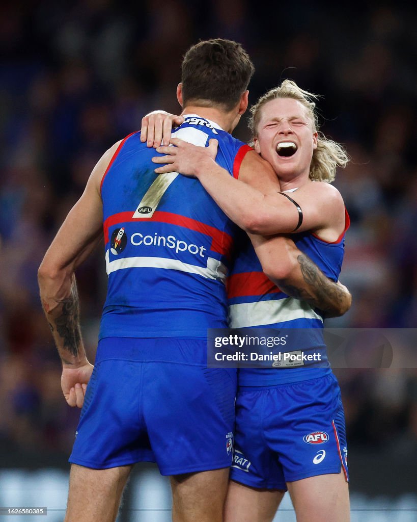 AFL Rd 23 - Western Bulldogs v West Coast
