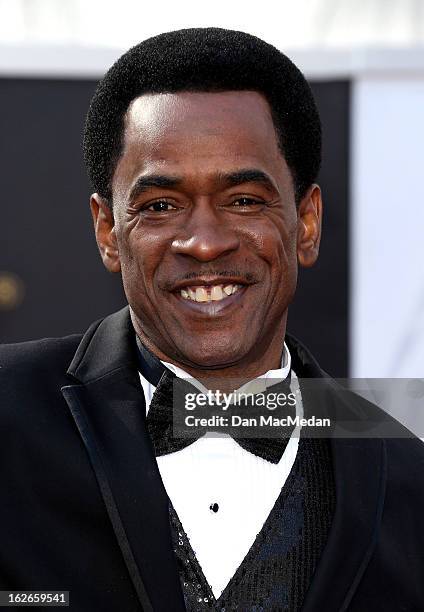 Dwight Henry arrives at the 85th Annual Academy Awards at Hollywood & Highland Center on February 24, 2013 in Hollywood, California.