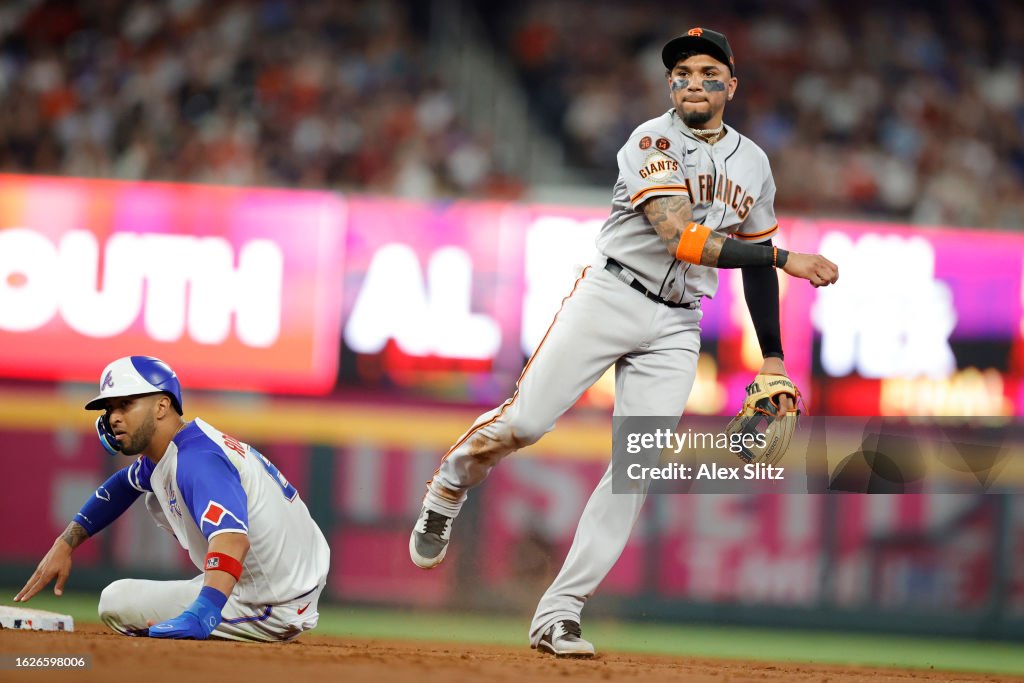 San Francisco Giants v Atlanta Braves