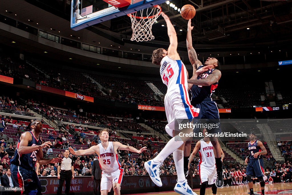 Atlanta Hawks v Detroit Pistons