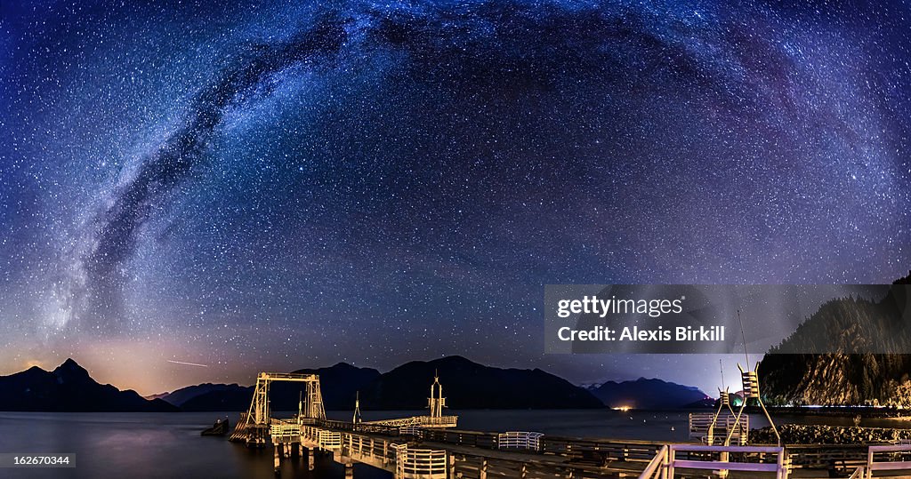 Milky Way over Porteau Cove