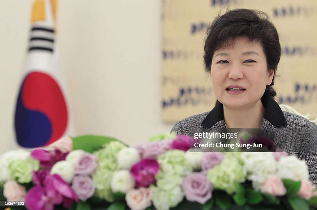 South Korean Park Geun-Hye Meets World Leaders