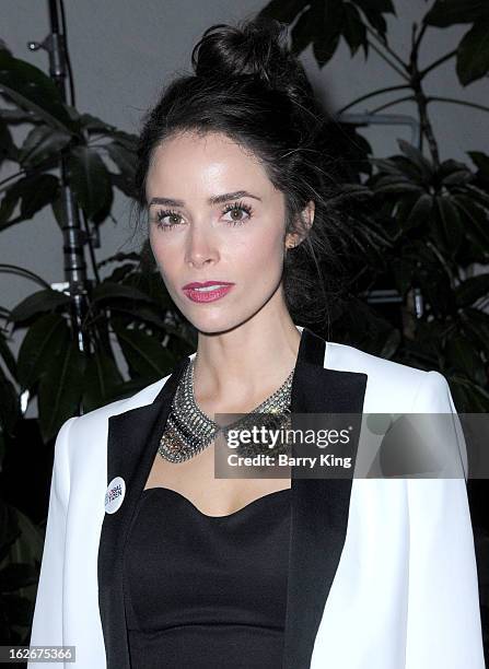 Actress Abigail Spencer attends the Warner Music Group 2013 Grammy celebration at Chateau Marmont on February 10, 2013 in Los Angeles, California.