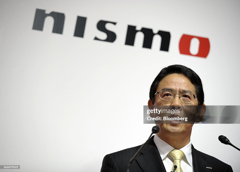 Nissan CEO Carlos Ghosn Speaks At Nismo's New Headquarters Opening Event
