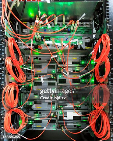 Fully Wired Network Switch Panel High-Res Stock Photo - Getty Images