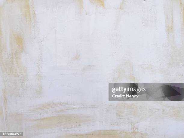 old slap brush texture on drywall - plasterboard stock pictures, royalty-free photos & images