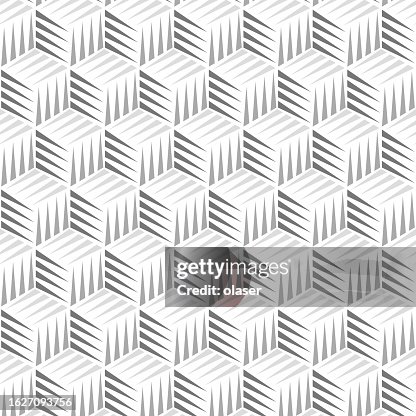 Triangular Stripes Triangular Stripes Embellishing Cube Shapes In A Geometric Pattern High ...