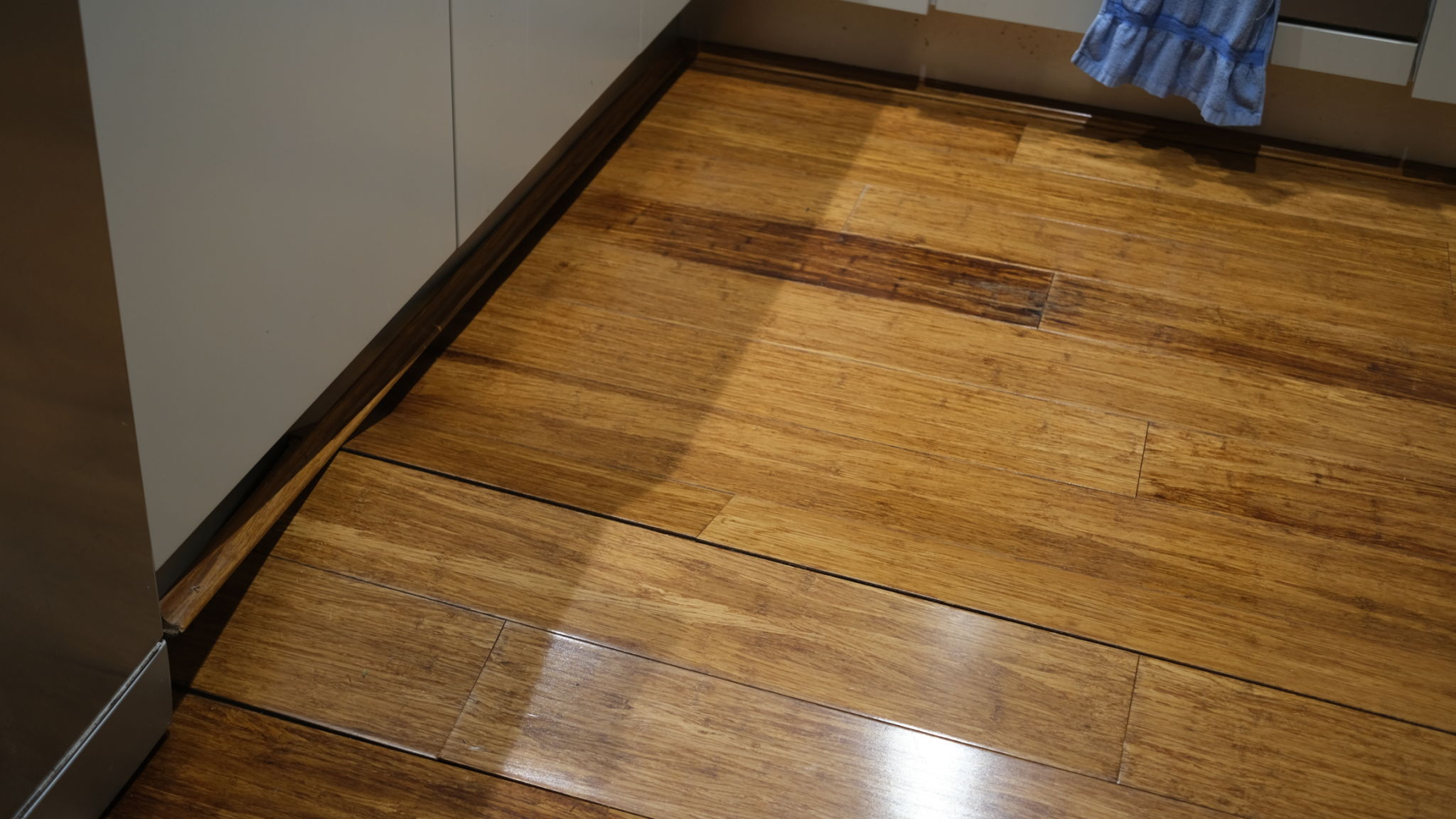 uneven floor