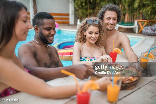 Eating In The Pool 68 Pizza Pool Party Stock Photos, High-Res Pictures, and Images - Getty ...