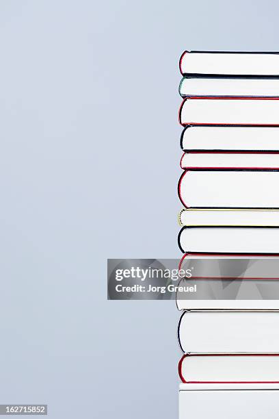 a stack of books - stack of books stock pictures, royalty-free photos & images