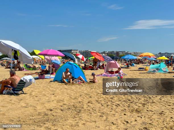 bibione - free beach - bibione stock pictures, royalty-free photos & images