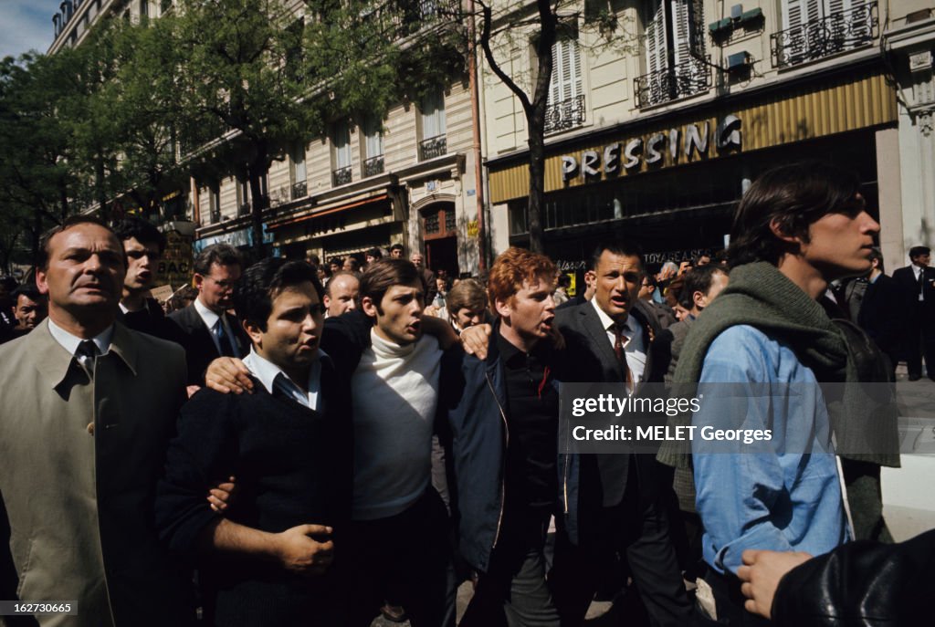 Events Of May 1968 In Paris: Demonstrations