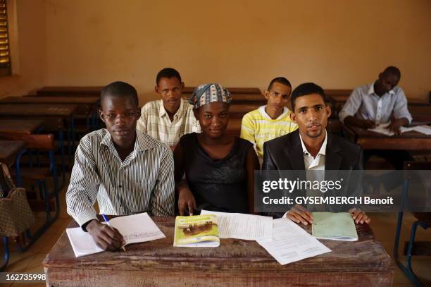 Terror Islamist In North Mali Causes A Flood Of Refugee In Bamako And In The South: Erik Orsenna Special Envoy For 'Paris Match'. Bamako, Mali, 18...