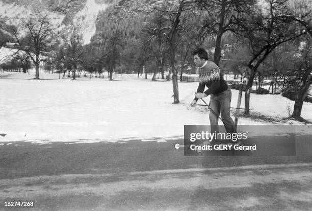 Rendezvous With Cross-Country Skier Jean-Paul Pierrat. En mars 1978, à la montagne, en Haute-Savoie, le champion de France de ski de fond, Jean-Paul...