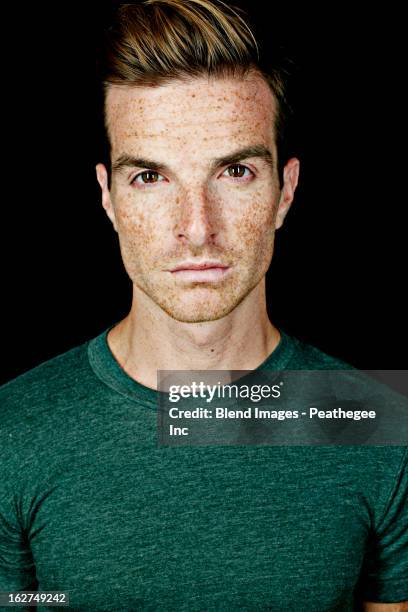 Freckled Man Man Freckles Photos and Premium High Res Pictures - Getty Images