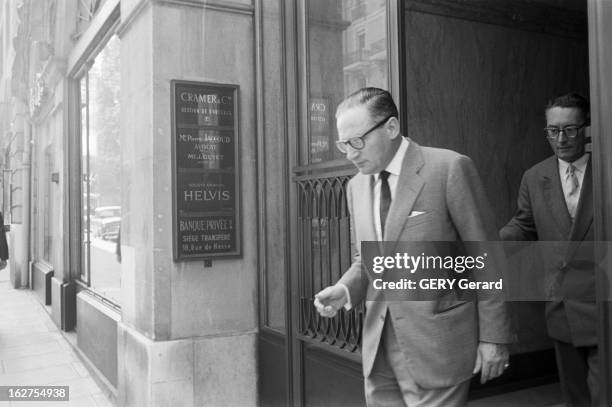 The Pierre Jaccoud Case. En Suisse, à Genève en septembre 1958. La police suisse et les avocats de Pierre JACCOUD, accusé du meurtre de Charles...