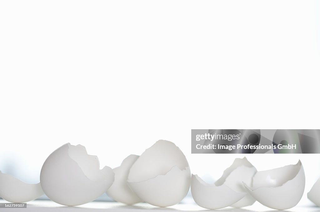 White egg shells