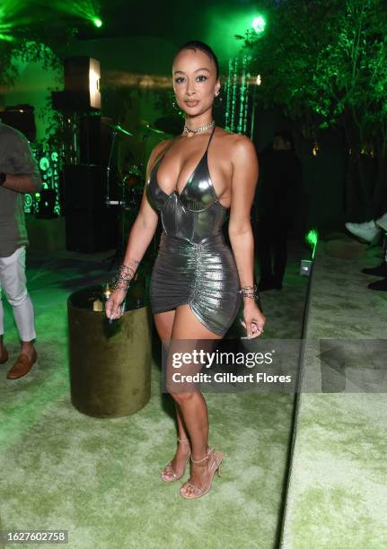 Draya Michele at the Cult Gaia founder Jasmin Larian Hekmat's 35th birthday party on August 26, 2023 in Beverly Hills, California