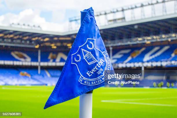 General view of Goodison Park, during the Premier League match between Everton and Wolverhampton Wanderers at Goodison Park, Liverpool on Saturday...