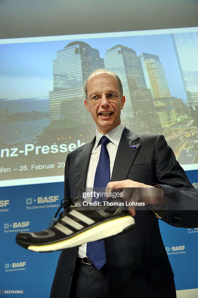 BASF Announces Financial Results For 2012