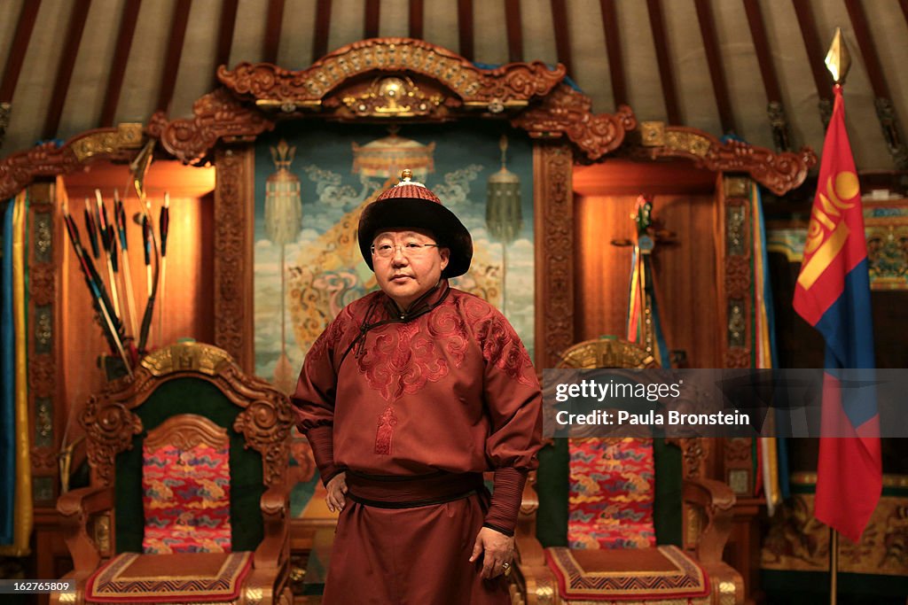 An Intimate Portrait Of President Of Mongolia And His Family