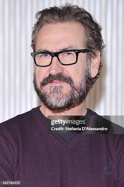 Marco Giallini attends 'Tutti Contro Tutti' Photocall on February 26, 2013 in Milan, Italy.