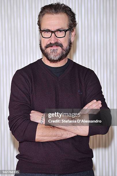 Marco Giallini attends 'Tutti Contro Tutti' Photocall on February 26, 2013 in Milan, Italy.