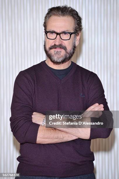 Marco Giallini attends 'Tutti Contro Tutti' Photocall on February 26, 2013 in Milan, Italy.