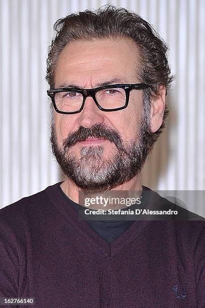 Marco Giallini attends 'Tutti Contro Tutti' Photocall on February 26, 2013 in Milan, Italy.