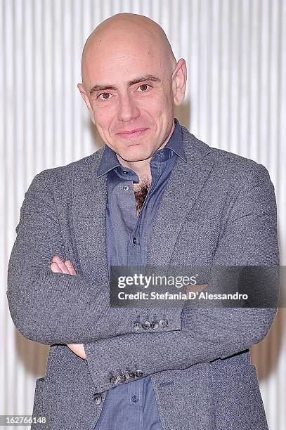 Rolando Ravello attends 'Tutti Contro Tutti' Photocall on February 26, 2013 in Milan, Italy.