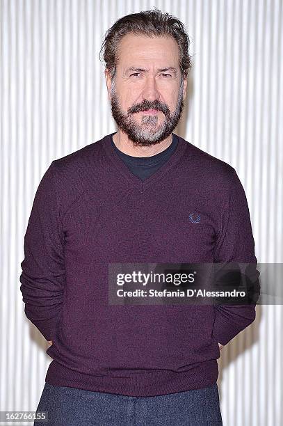 Marco Giallini attends 'Tutti Contro Tutti' Photocall on February 26, 2013 in Milan, Italy.