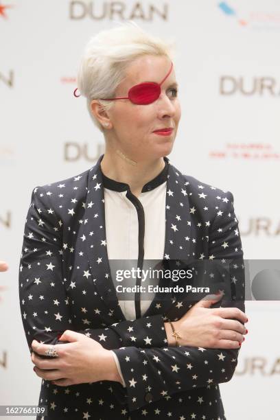 Maria de Villota attends a presentation at Duran Jewelry Sotre on February 26, 2013 in Madrid, Spain.