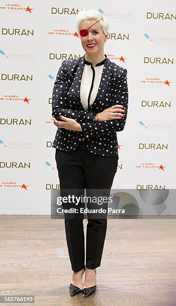 Maria de Villota attends a presentation at Duran Jewelry Sotre on February 26, 2013 in Madrid, Spain.