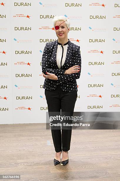 Maria de Villota attends a presentation at Duran Jewelry Sotre on February 26, 2013 in Madrid, Spain.