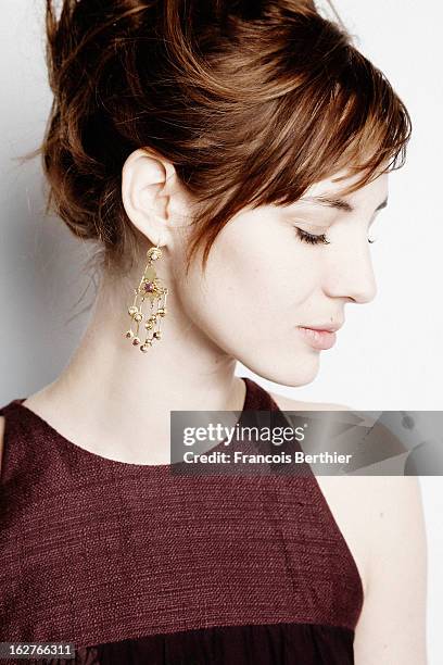 Actress Louise Bourgoin is photographed for Self Assignment on February 8, 2013 in Berlin, Germany.