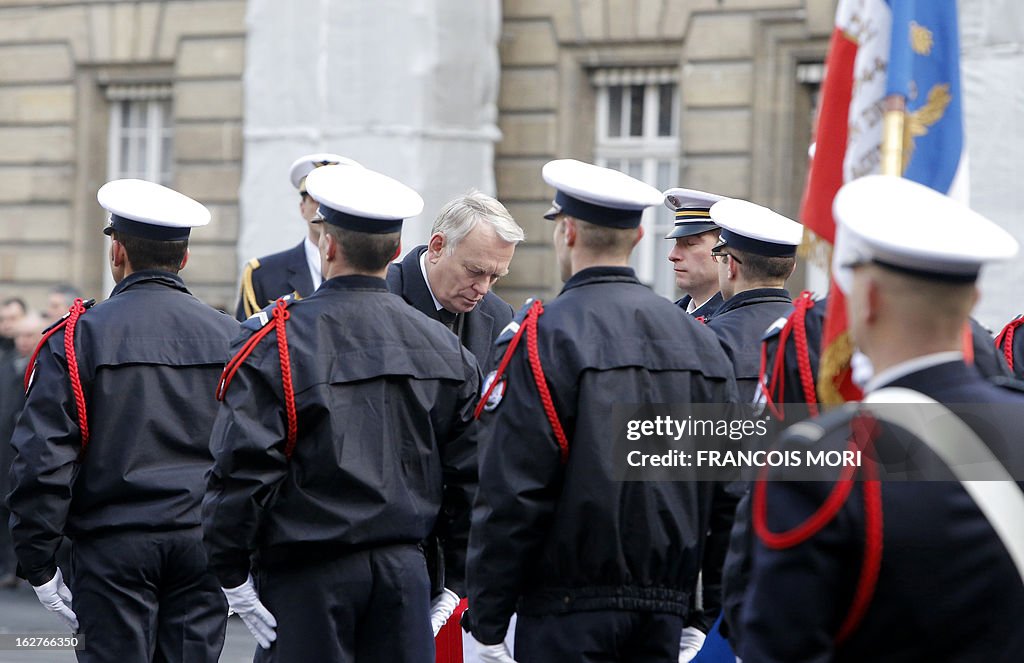 FRANCE-POLICE-CRIME-ROAD-HOMAGE