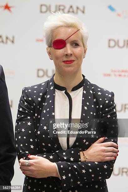 Maria de Villota attends a presentation at Duran Jewelry Store on February 26, 2013 in Madrid, Spain.