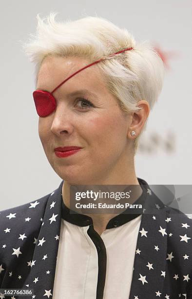 Maria de Villota attends a presentation at Duran Jewelry Store on February 26, 2013 in Madrid, Spain.