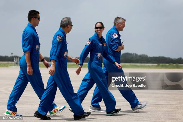 And SpaceX Crew 7 members Russian cosmonaut Konstantin Borisov , Japan Aerospace Exploration Agency astronaut Satoshi Furukawa , NASA astronaut...