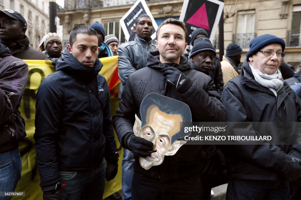 FRANCE-IMMIGRATION-PROTEST