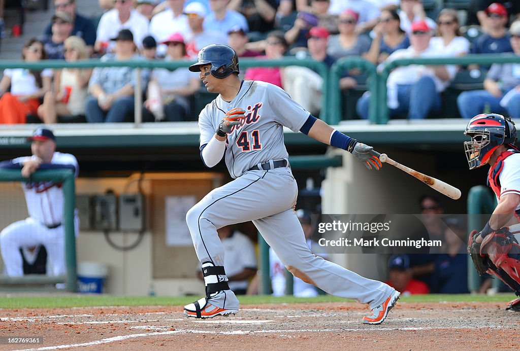 Detroit Tigers v Atlanta Braves